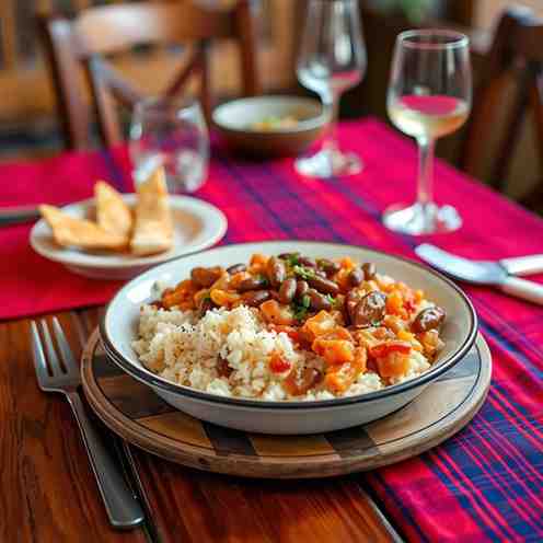 Dominican Republic Dishes - La Bandera